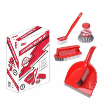 Load image into Gallery viewer, 5pcs Cleaning Set Home Dustpan Brush Sweeping Bathroom Kitchen Floor Scrubbing
