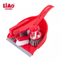 Load image into Gallery viewer, 5pcs Cleaning Set Home Dustpan Brush Sweeping Bathroom Kitchen Floor Scrubbing
