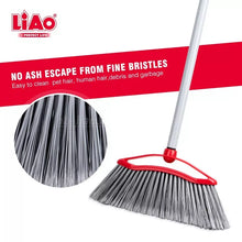 Load image into Gallery viewer, Long Handled Dustpan and Brush Set Broom Floor Sweeper Cleaning Wind Proof
