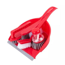 Load image into Gallery viewer, 5pcs Cleaning Set Home Dustpan Brush Sweeping Bathroom Kitchen Floor Scrubbing
