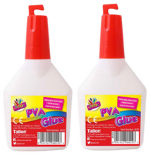 Load image into Gallery viewer, 2 x 250ml PVA Multi-Purpose White Glue Ideal For School Craft Home Office
