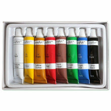 Load image into Gallery viewer, 8 x Oil Paints Assorted Colours Tubes Beginner Artist Set Arts Crafts School
