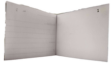 Load image into Gallery viewer, HALF SIZE RECEIPT BOOK Small Invoice Duplicate Pad 80 Pages No Carbon Required
