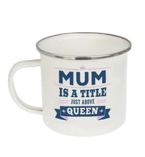 Load image into Gallery viewer, Personalised Name Camping Enamel Tin Metal Mugs Cups Outdoor MUM DAD FRIEND Gift
