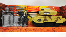 Load image into Gallery viewer, Combat Mission Army Tank Playset Military Base Soldier Attack Children Toy Gift
