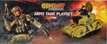 Load image into Gallery viewer, Combat Mission Army Tank Playset Military Base Soldier Attack Children Toy Gift
