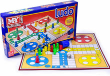 Load image into Gallery viewer, MY Ludo Board Game Traditional Kids Family Fun Adult Toy Full Size Game Gift New
