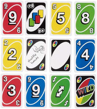 Load image into Gallery viewer, UNO Card Game Family Party Fun Latest Version With Customisable Wild Cards New
