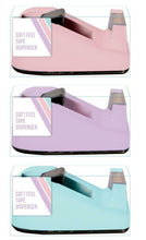 Load image into Gallery viewer, Pastel Soft Feel Mini Tape Dispenser With Tape School Office Desk Stationery
