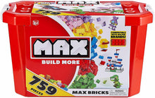 Load image into Gallery viewer, Large Tub Zuru Max 759 Pcs Assorted Construction Building Blocks Bricks Set New
