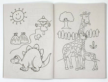 Load image into Gallery viewer, A4 Super Jumbo Kids Colouring Book Travel Fun Animal Art Craft Creative Hobby
