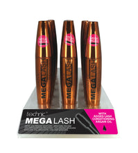 Load image into Gallery viewer, Technic Argan Oil Mascara / Mega Lash Volume Lashes Black Long Eyelashes Thicker
