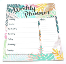 Load image into Gallery viewer, A4 Weekly Planner To Do List Desk Notepad Meal Plan Home Office Tear Off Sheets
