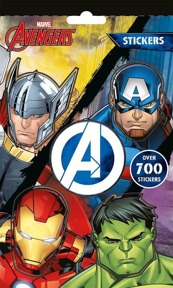 Over 700 Marvel Avengers Kids Sticker Book Stickers Creative Fun Activity New