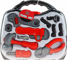 Load image into Gallery viewer, Kids Tools Set In Carry Case Pretend Builder Role Play Boys Toys Christmas Gift
