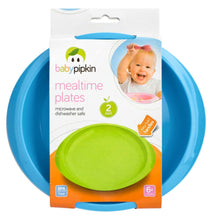 Load image into Gallery viewer, 2pk Toddler Baby Dinner Meal Plates Set Tableware Dishwasher Microwave BPA Safe
