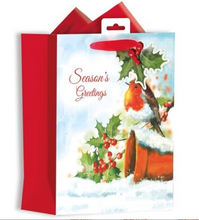 Load image into Gallery viewer, 3 x Medium Christmas Gift Bags Wrapping Present Party Bag Xmas Bags
