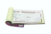 Load image into Gallery viewer, Pukka Pad Receipt Book Duplicate 50 Sets - NCR Carbonless - 69 x 140mm
