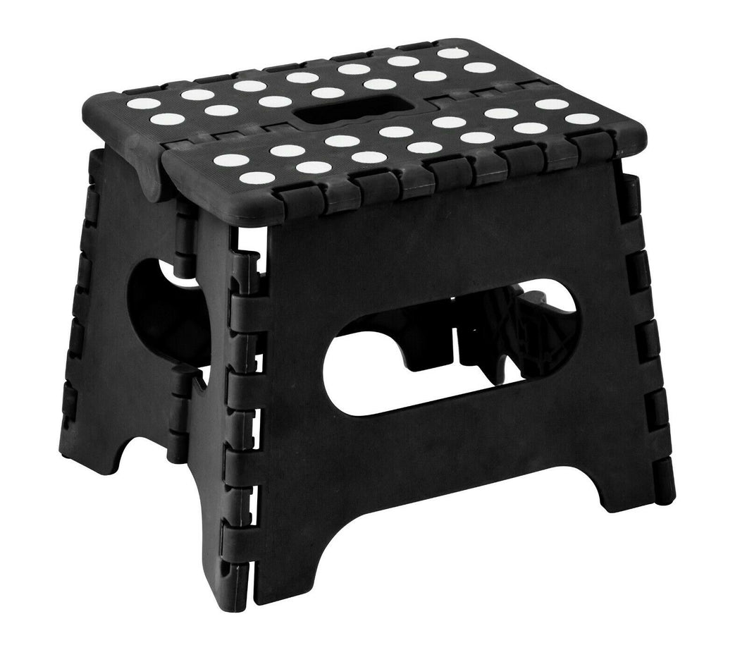 Multi Purpose Mini Folding Step Stool Anti Slip Grip Home Kitchen Easy Storage