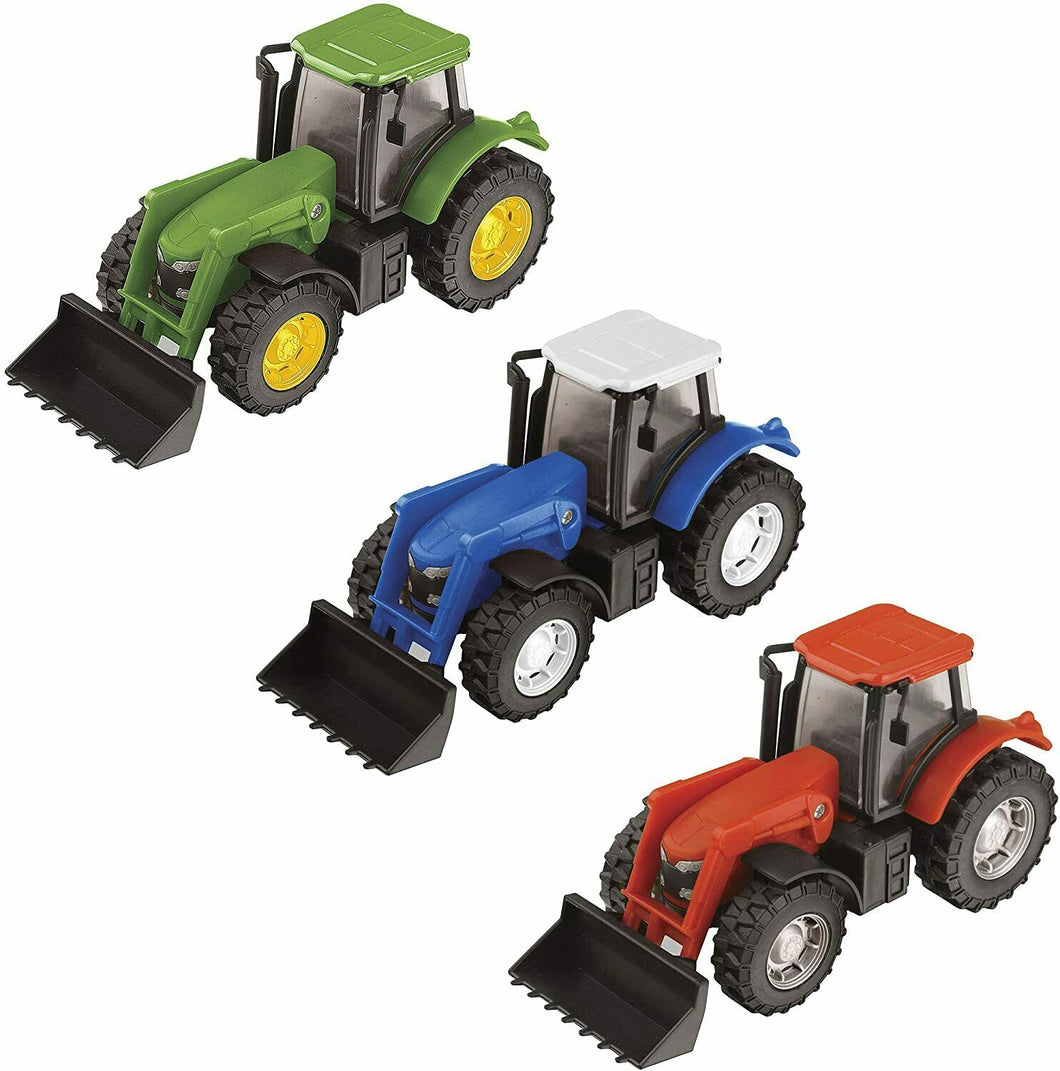 Teamsterz Farming Tractors Vehicle Country Farm Toy Digger Boys Play Set Gift