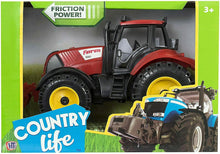 Load image into Gallery viewer, Teamsterz Large Friction Power Kids Farm Tractor 3 Colours Tractor Toy Farm Play
