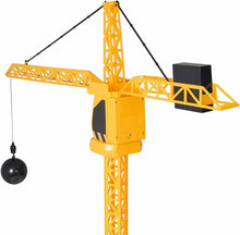 Load image into Gallery viewer, Construction Machines Remote Control Tower Crane Boys Kids Toy Christmas Gift
