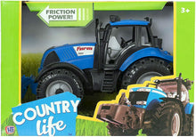 Load image into Gallery viewer, Teamsterz Large Friction Power Kids Farm Tractor 3 Colours Tractor Toy Farm Play
