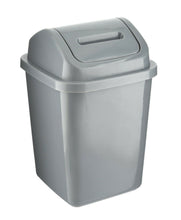 Load image into Gallery viewer, 5L Plastic Swing Top Bin Waste Rubbish Dust Trash Can Paper Home Kitchen Office
