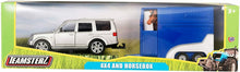 Load image into Gallery viewer, Teamsterz 4x4 Car With Horsebox Trailer Diecast Farm Toys Kids Children Xmas Gift
