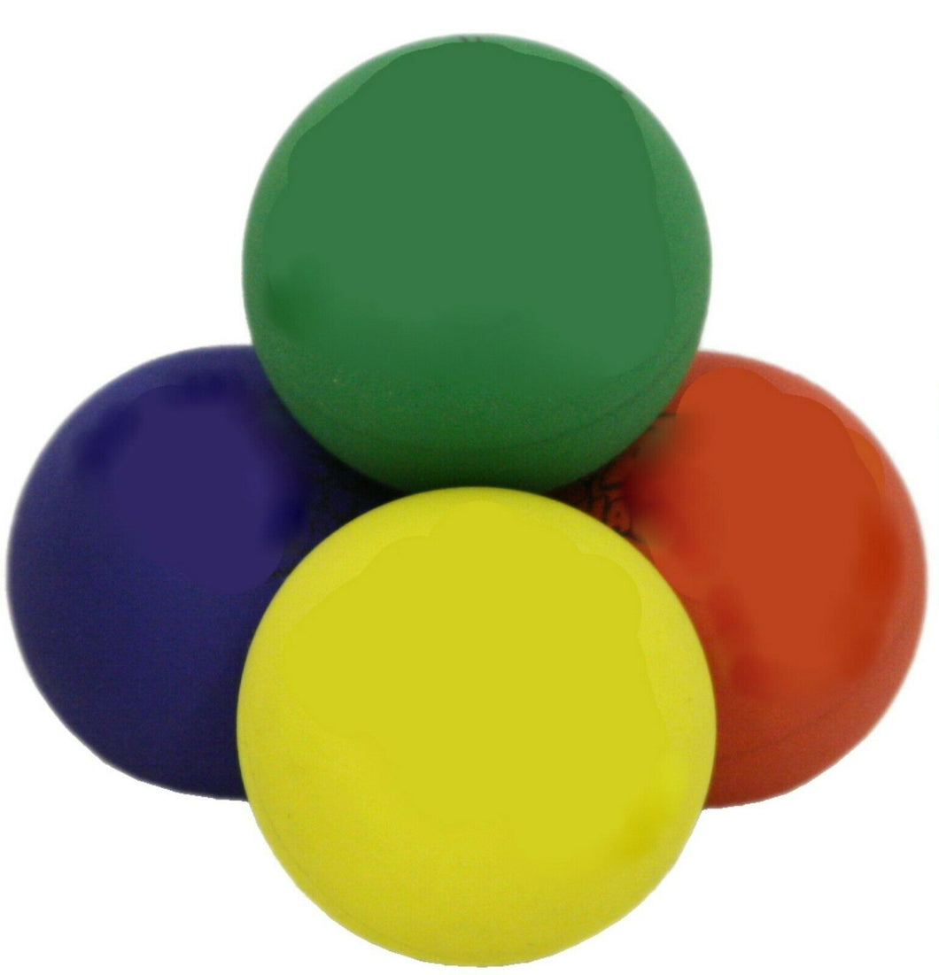 Set of 4 Bouncy Ball 6cm TPR Balls Rubber Dog Pet Puppy Toy Beach Outdoor