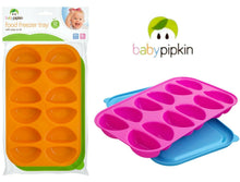 Load image into Gallery viewer, Food Freezer Trays Cubes Pots With Snap On Lids Baby Weaning Storage Container
