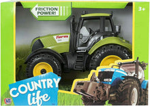 Load image into Gallery viewer, Teamsterz Large Friction Power Kids Farm Tractor 3 Colours Tractor Toy Farm Play
