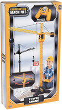 Load image into Gallery viewer, Construction Machines Remote Control Tower Crane Boys Kids Toy Christmas Gift
