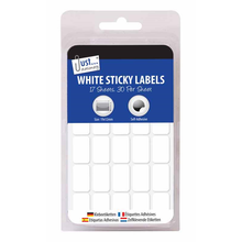 Load image into Gallery viewer, 510 Small White Sticky Labels 19 x 12mm Price Stickers Tags Plain Price Labels
