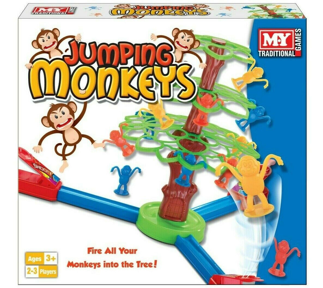 M.Y JUMPING MONKEYS TRADITIONAL INDOOR KIDS FAMILY FUN ACTIVITY BOARD GAME