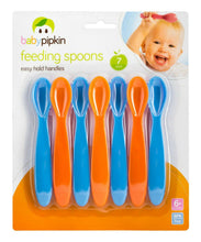 Load image into Gallery viewer, 7pk Baby Feeding Weaning Spoons BPA Free Plastic Easy To Hold Toddler 6 Months+
