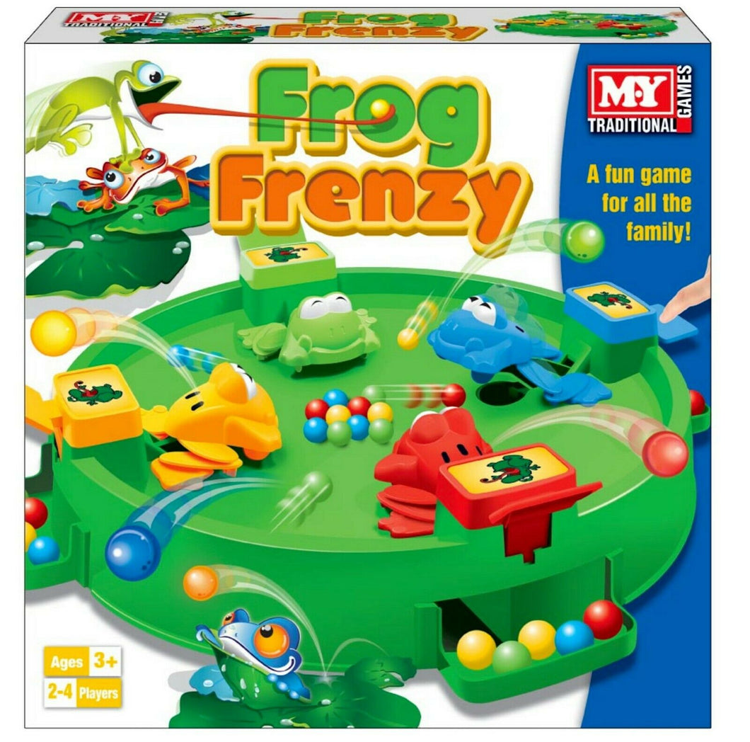 M.Y Hungry Frog Frenzy Family Board Grab Game Kids Childrens Fun Toy Gift New