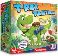 Load image into Gallery viewer, T-Rex Tantrum Dinosaur Children&#39;s Balancing Board Game Fun Indoor Xmas Gift Toy
