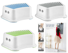 Load image into Gallery viewer, Kids Children Potty Training Anti-Slip Foot Step Stool Plastic Bathroom Kitchen
