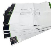 Load image into Gallery viewer, 5 x Large Strong White Mailing Bags Weatherproof Peel &amp; Seal - 335mm x 430mm
