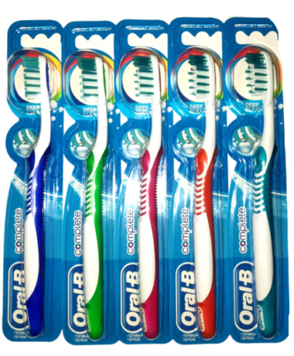 Oral-B Complete Deep Clean 40 Medium Manual Toothbrush Single or Bulk Buy