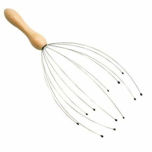 Head Massager Scalp Neck Handy Massage Headache Stress Relief Tension Relaxation