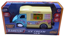 Load image into Gallery viewer, Teamsterz Musical Ice Cream Van Lights &amp; Sounds Die cast Kids Vehicle Toy Gift
