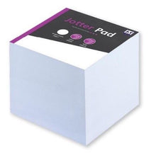 Load image into Gallery viewer, 2 x Jotter Pad Block Memo Notepad Reminder Paper Cube - 500 Sheets - WHITE
