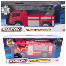 Load image into Gallery viewer, Teamsterz Fire Engine Truck Light And Sound DieCast Emergency Vehicle Kids Toy
