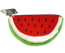 Load image into Gallery viewer, Large Watermelon Flat Pencil Case Soft Zipped Kids Back To School Stationery
