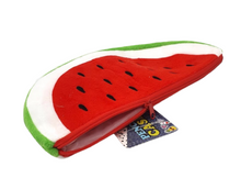 Load image into Gallery viewer, Large Watermelon Flat Pencil Case Soft Zipped Kids Back To School Stationery
