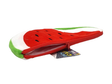 Load image into Gallery viewer, Large Watermelon Flat Pencil Case Soft Zipped Kids Back To School Stationery
