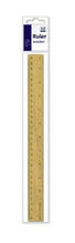 Load image into Gallery viewer, 12&quot; 30cm Quality Wooden Ruler School Office Desk Stationery
